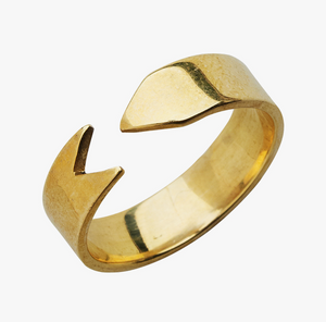 Brass Arrow Ring