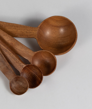 Measuring Spoon Set - Neem Wood