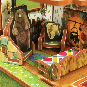 Goldilocks and the Three Bears Play Set & Book