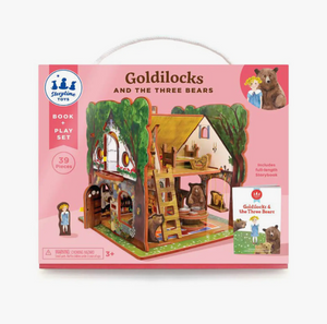 Goldilocks and the Three Bears Play Set & Book