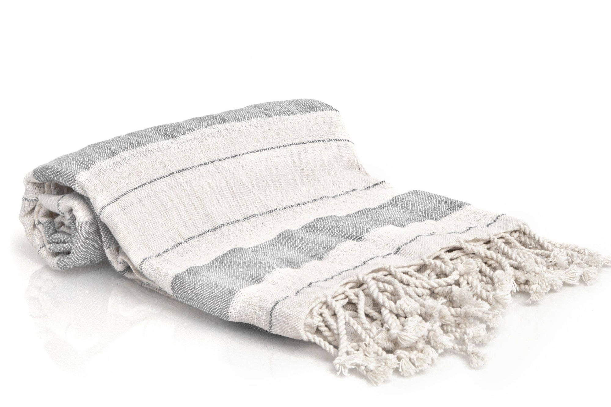Tellak Peshtemal Towel- Grey