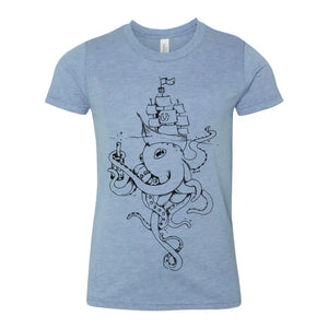 Salty Octopus Youth Tshirt