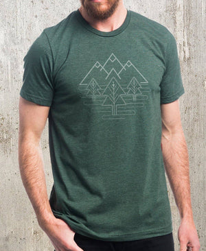 Tri Peak Landscape T-Shirt