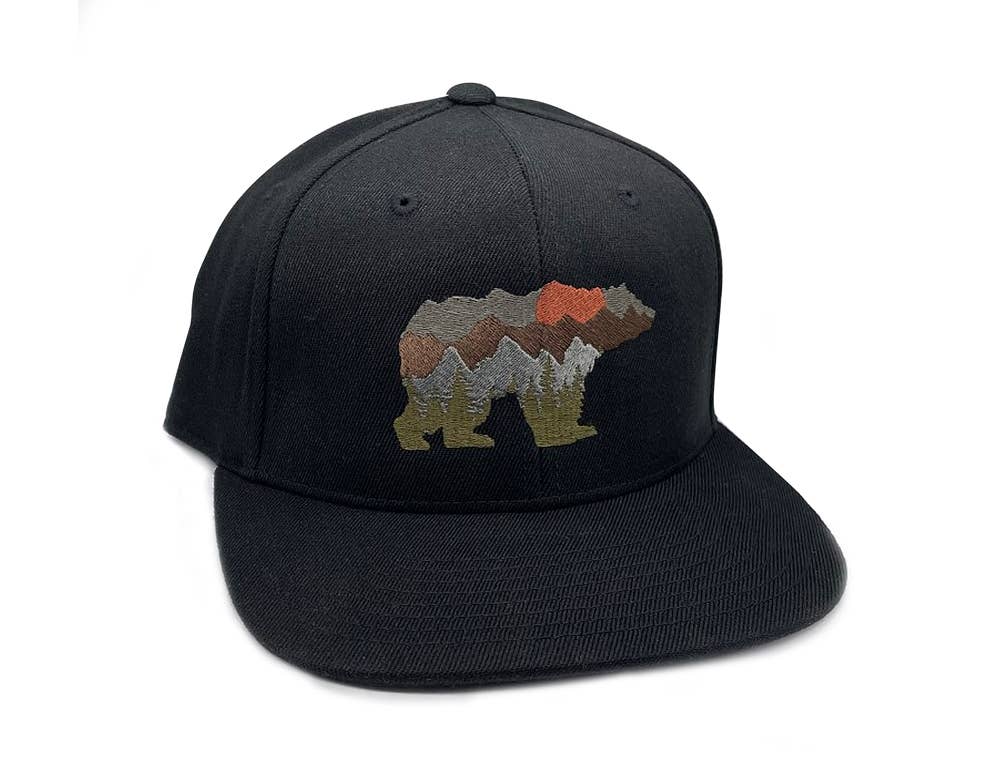 Bear and Mountain Hat - S/M