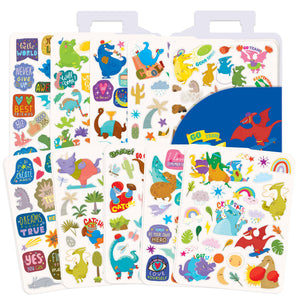500+ Stickers On-the-Go Dinosaur World