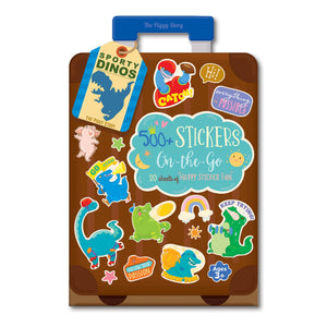 500+ Stickers On-the-Go Dinosaur World