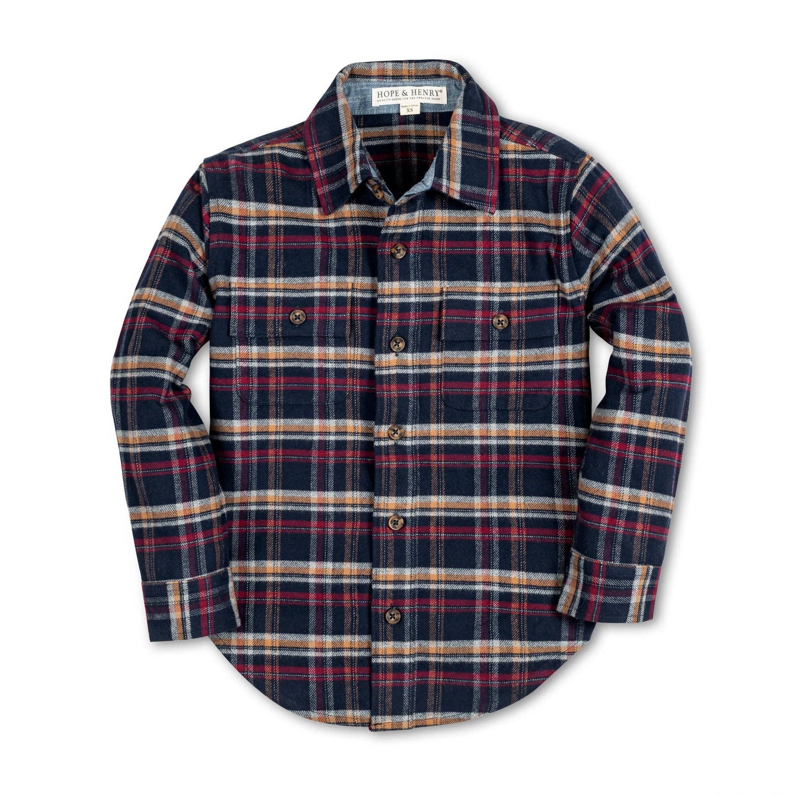 Flannel Flap Pocket Shirt