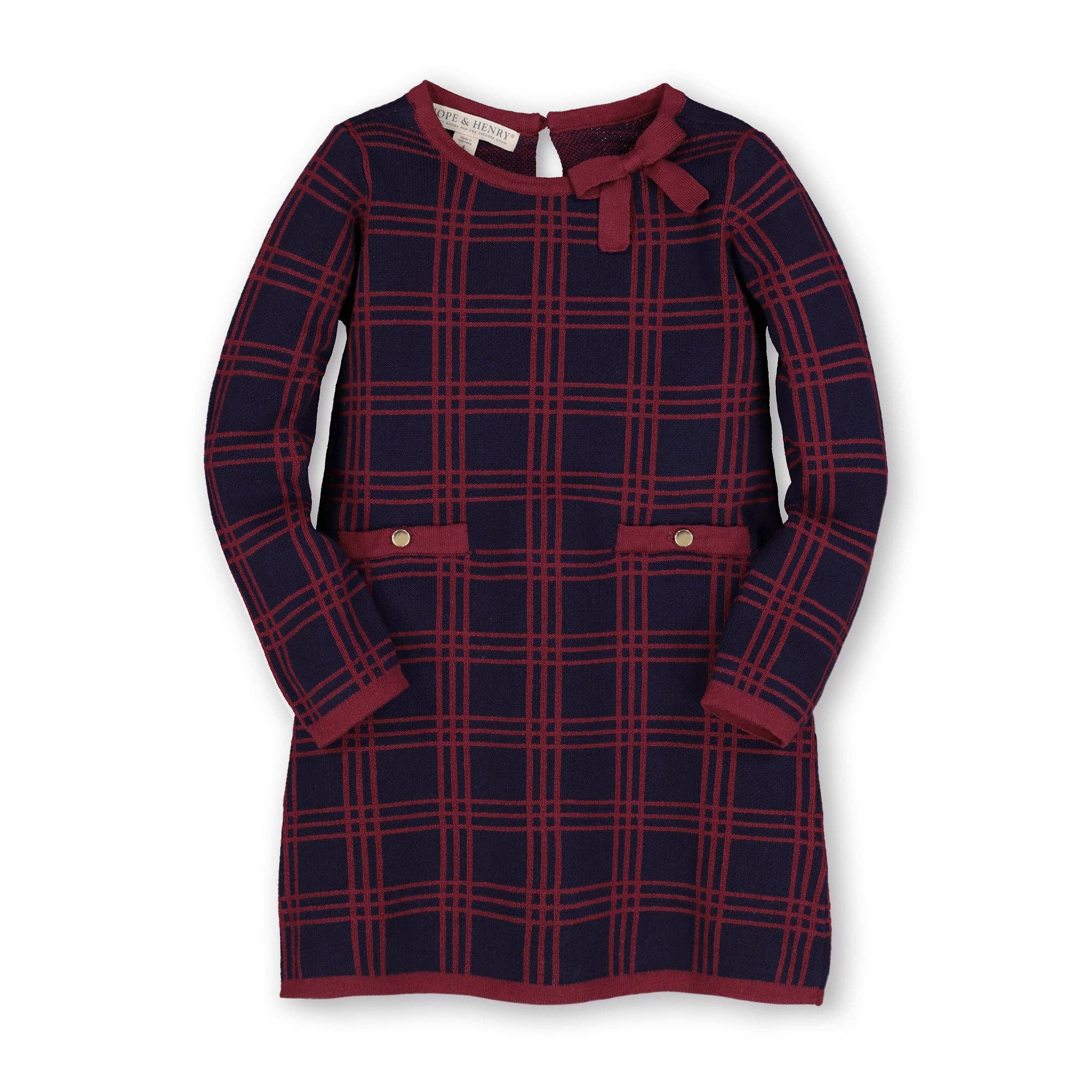 Bow Detail Sweater Dress