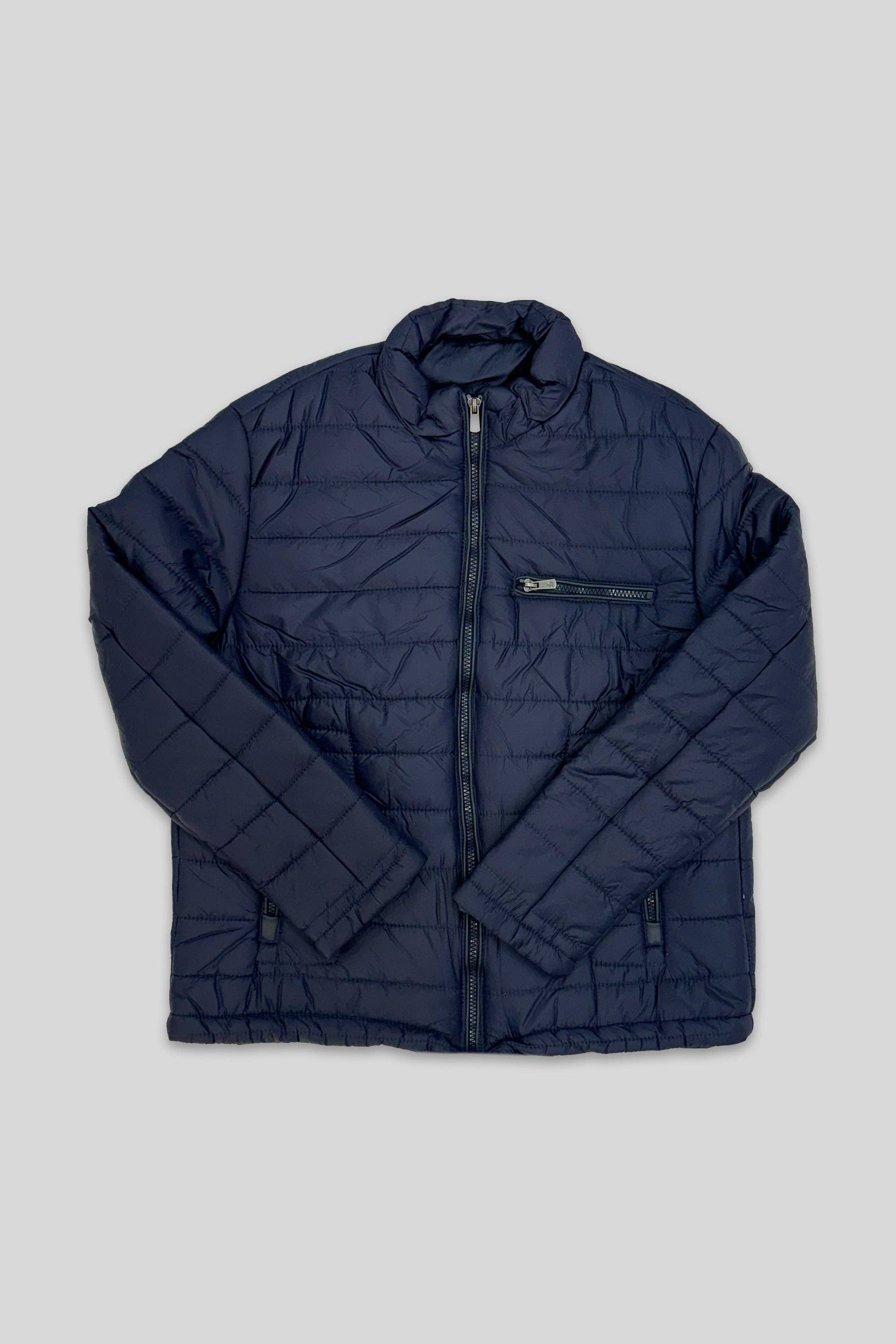 Marine Quilted Jacket
