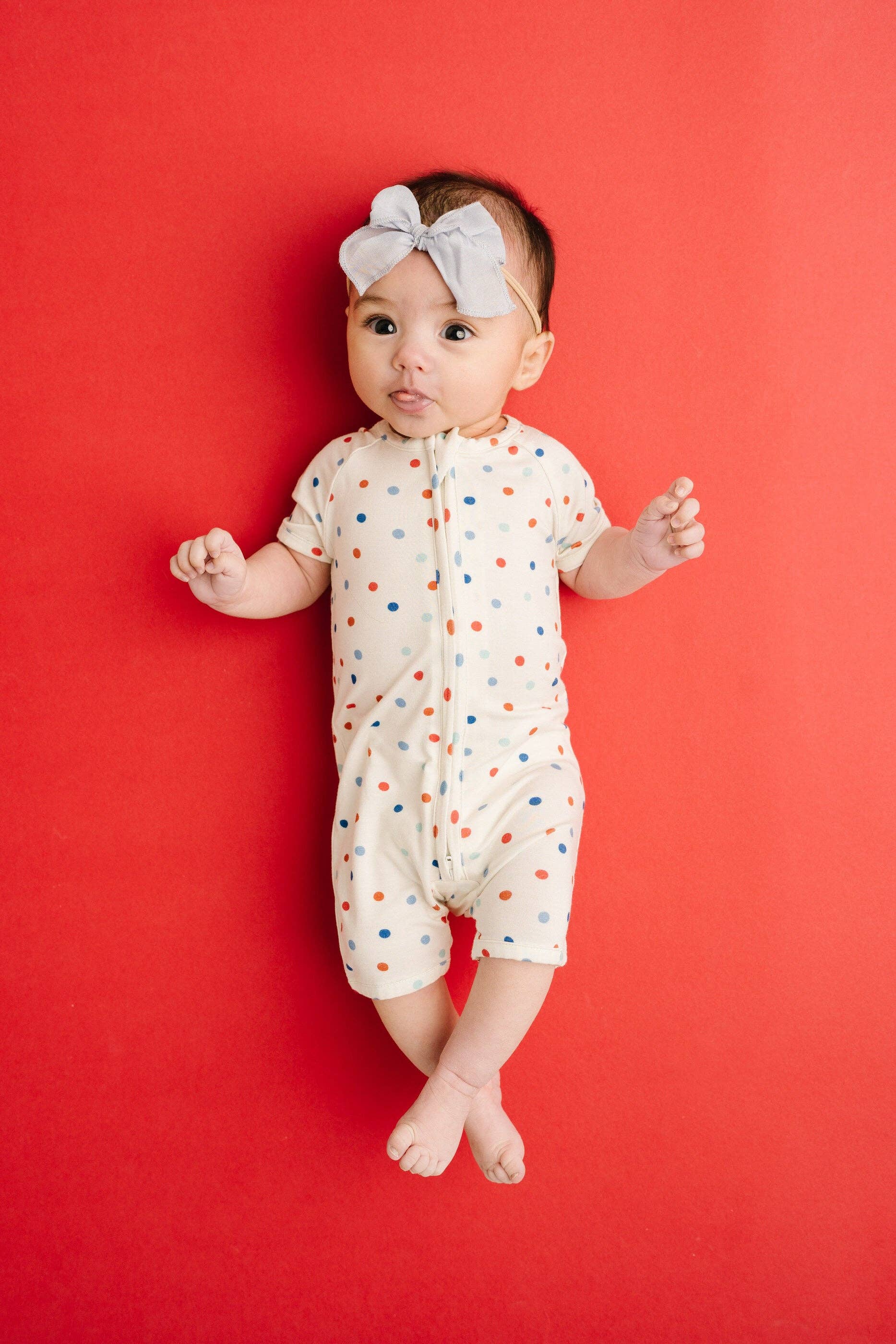 Patriotic Bamboo Short Romper