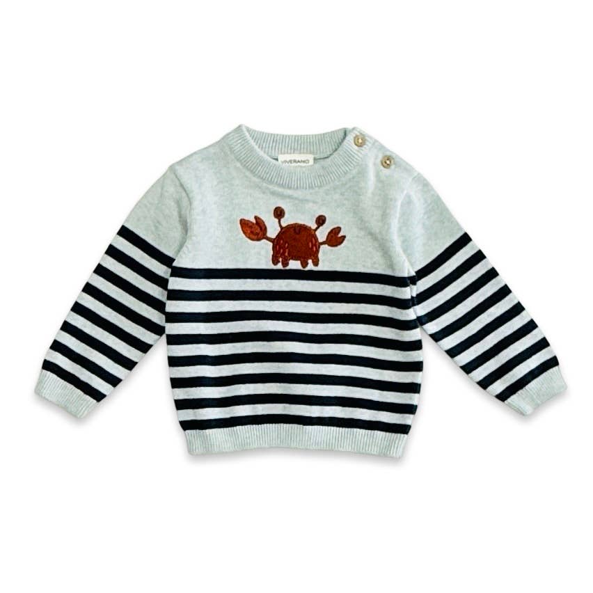 Crab Pullover - Organic Cotton