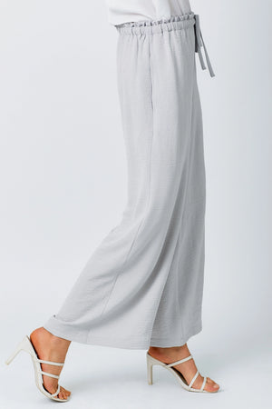 Gwyneth Textured Pant - Grey