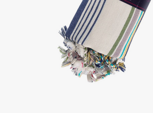 Turkish Blanket/Towel - Multi-stripe