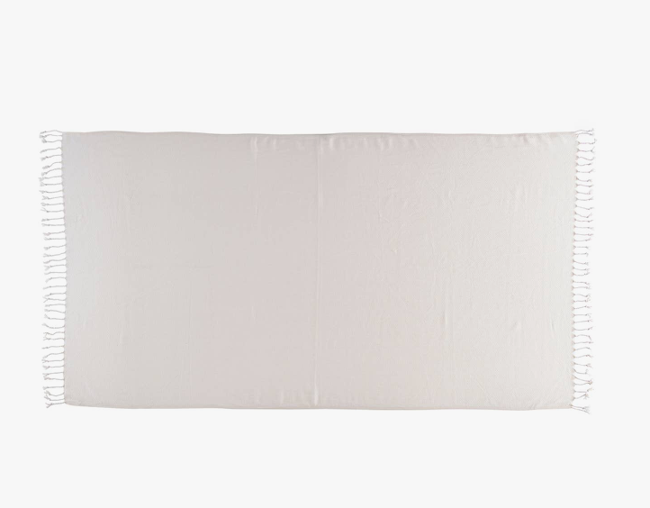 Turkish Blanket/Towel - Natural
