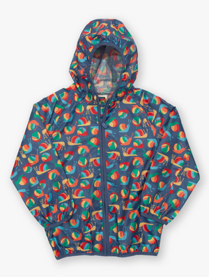 Rainbow Snails Rain Jacket