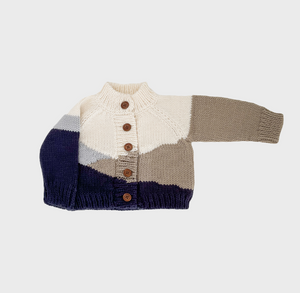 Sunset Cardigan - Navy