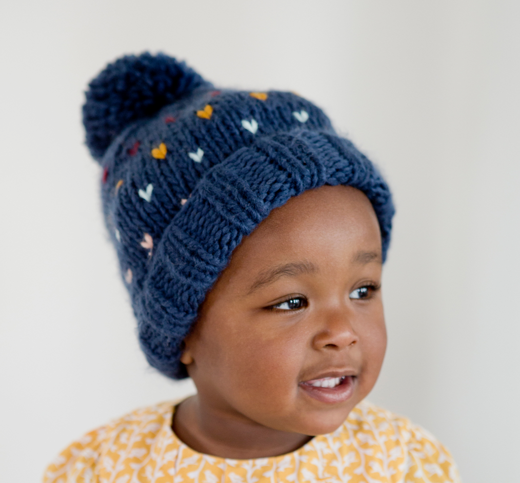 Sawyer Knit Hat - Navy