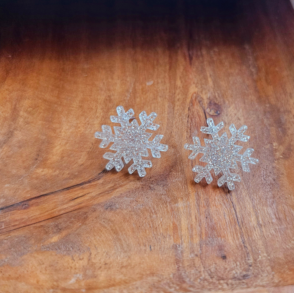 Snowflake Studs