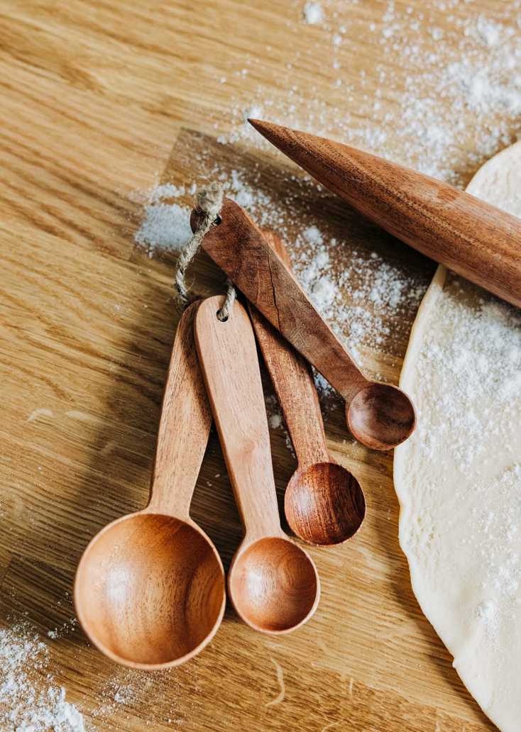 Measuring Spoon Set - Neem Wood