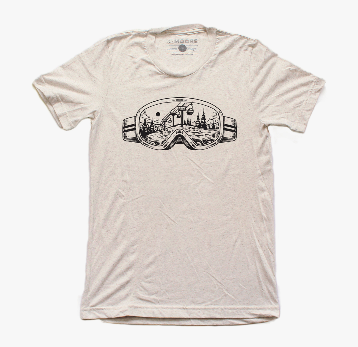 Goggle Tee - Oatmeal