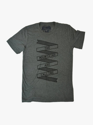 The Mountains Tee - Grey