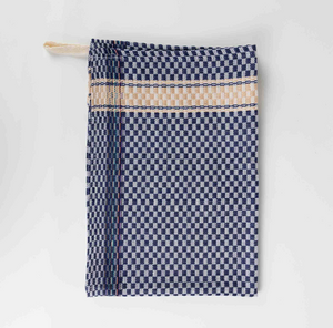 Blue Check Tea Towel