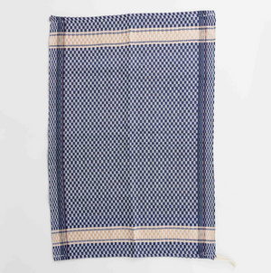 Blue Check Tea Towel