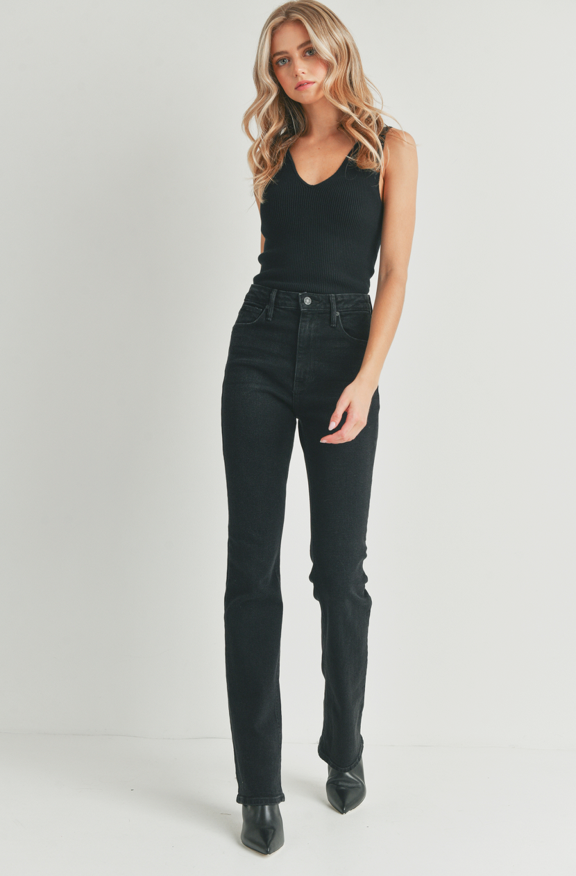 The Everything Bootcut Jean - Dark Rinse Black