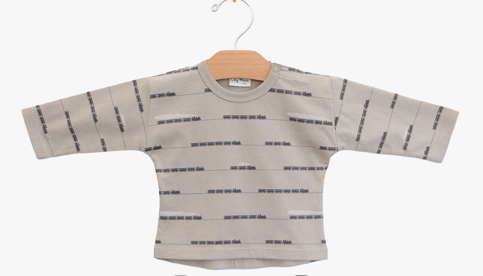 Train Long Sleeve - Grey