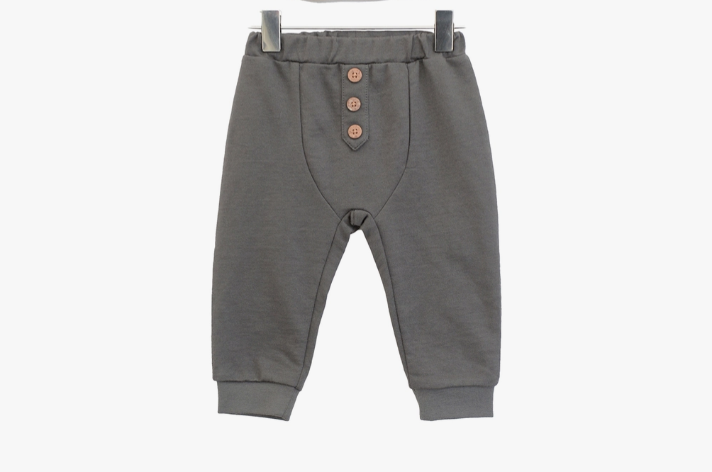 Cotton Joggers - Grey