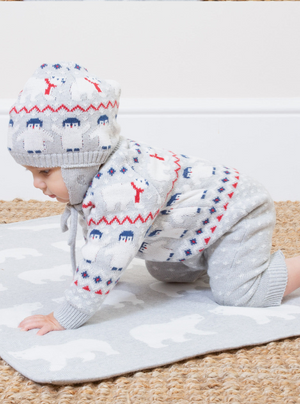 Polar Pals Knit Playsuit