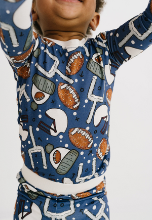 Winter Football Bamboo Sleep Set