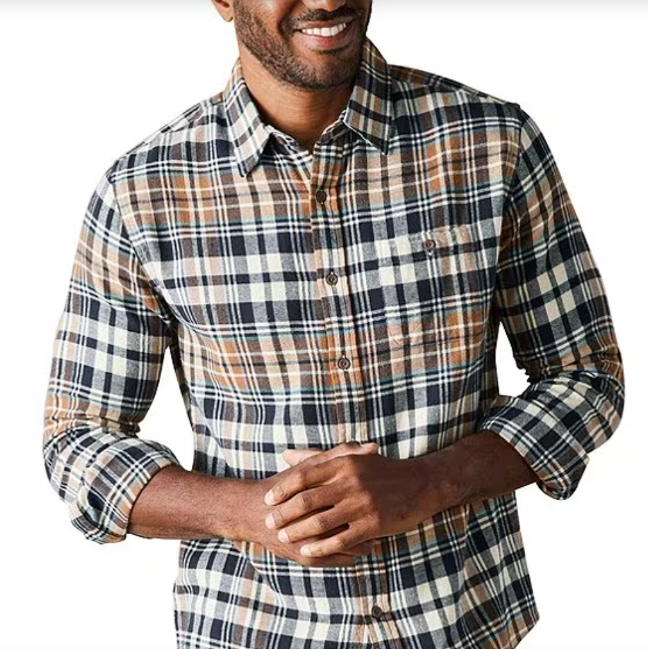 Stephen Flannel Button Down