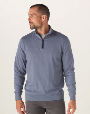 Puremeso Quarter Zip - Blue