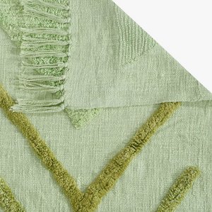 Tufted Throw Blanket - Chartreuse
