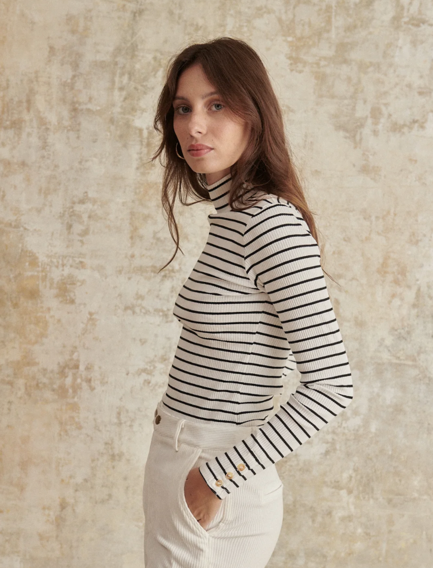 Pierre Striped Top