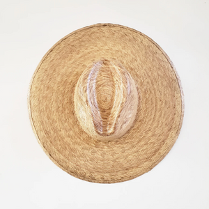 Cowgirl Palm Leaf Wide Brim Hat