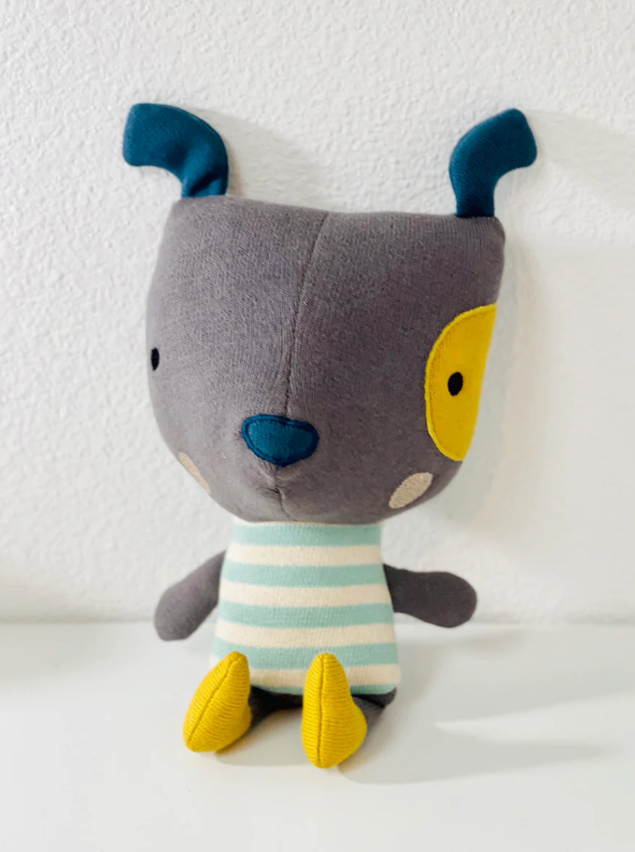 Phillipe Dog Knit Stuffed Animal