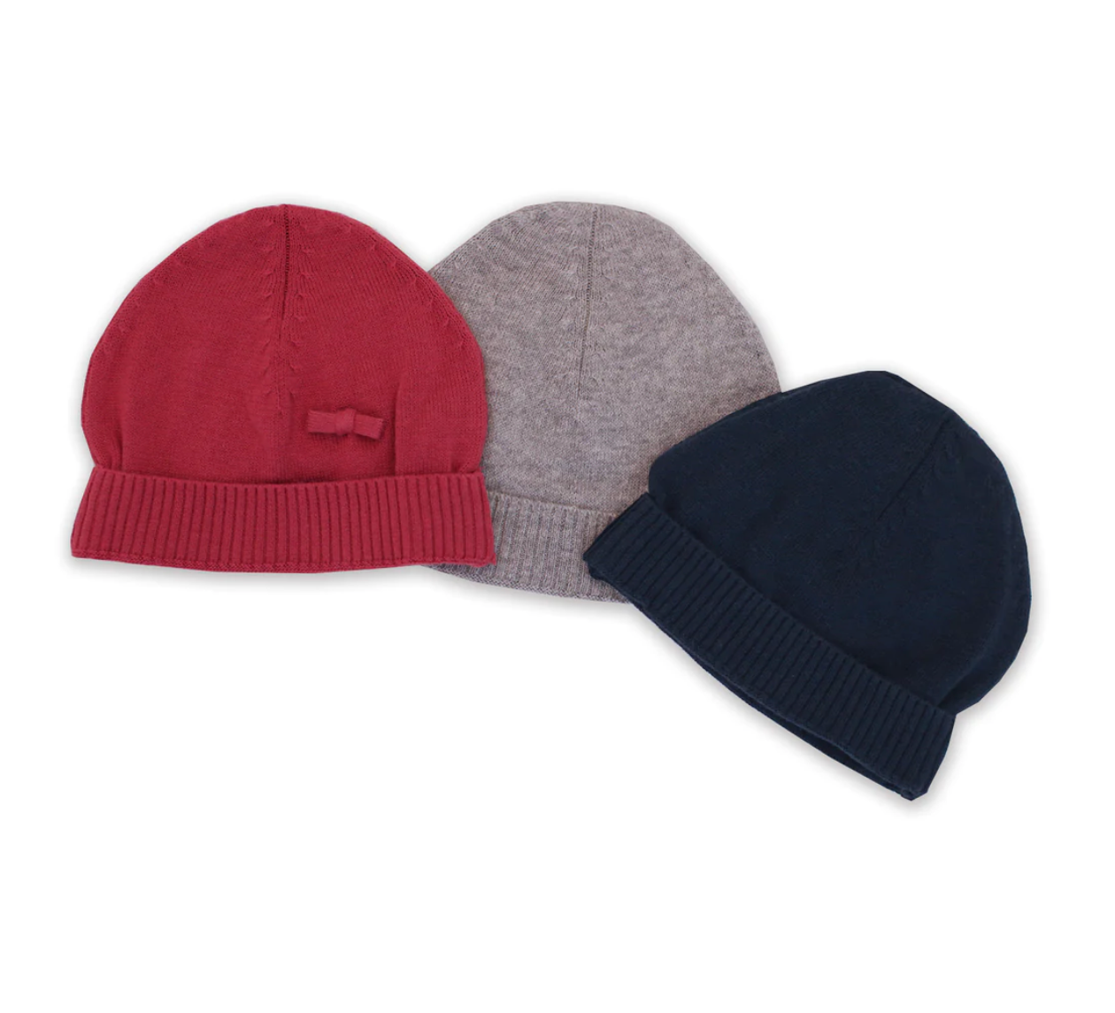 Heather Sweater Knit Hat - 0-3M