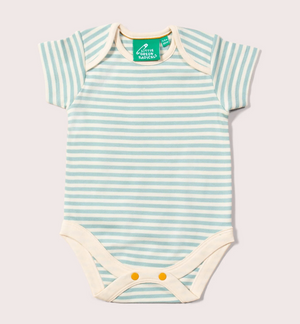 Organic Baby Bodysuit - Garden Birds