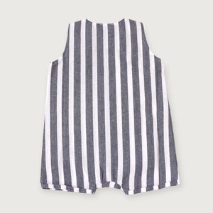 Willo Blue Striped Romper