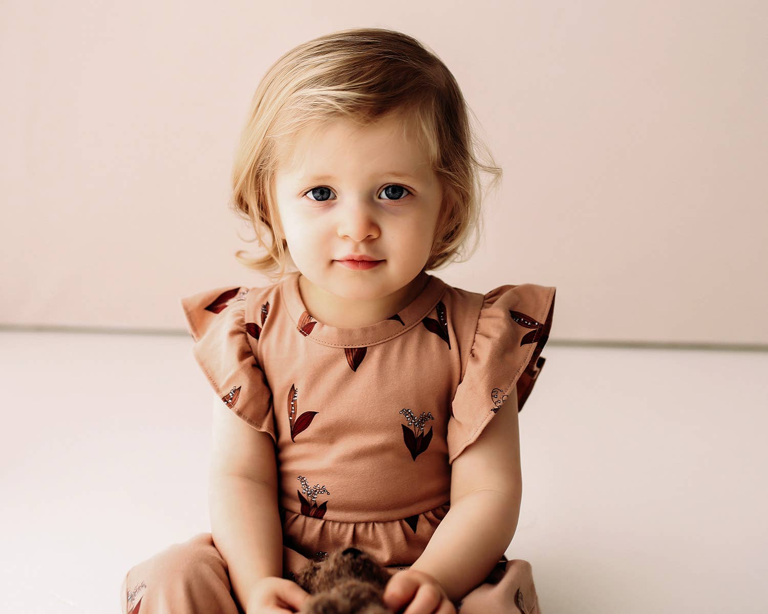 Flutter Long Romper- Lily of the Valley