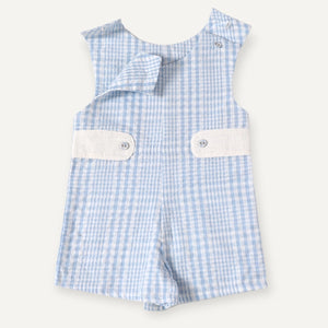 Quincy Seersucker Shorts Romper