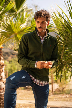 Rebeca Green zipper