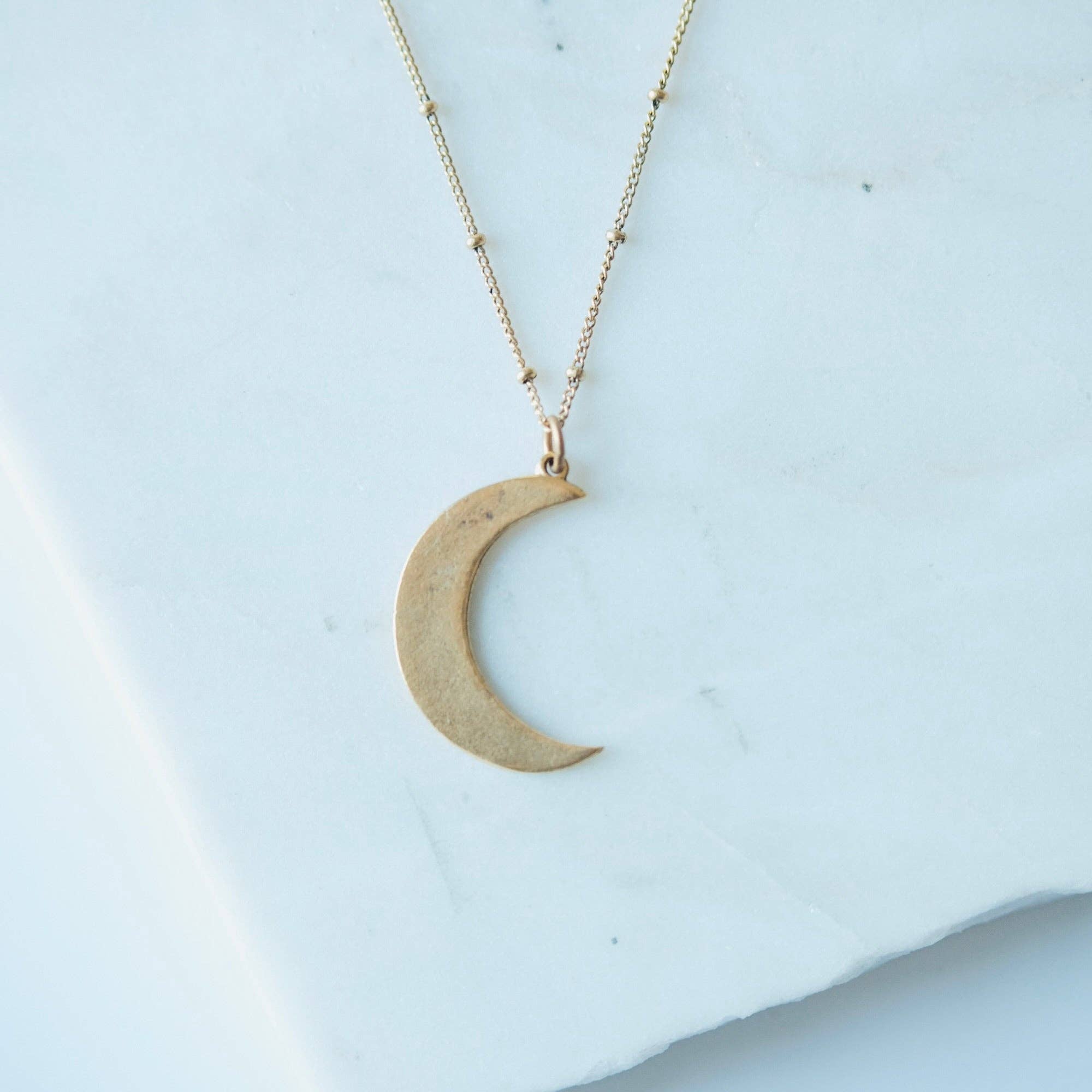 Moon Charm Necklace