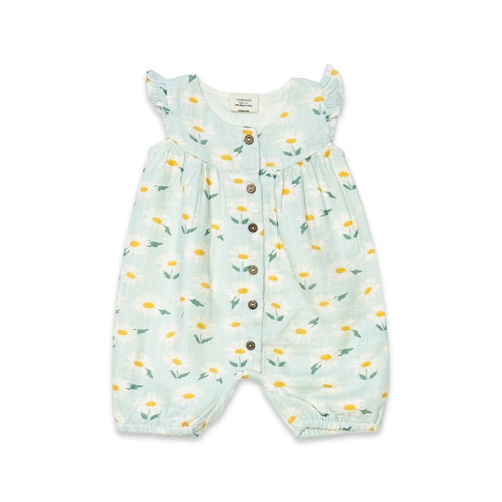 Organic Cotton Daisy Romper