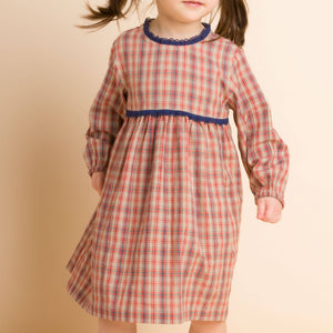 Priya Lace Trim Dress | Lille Check