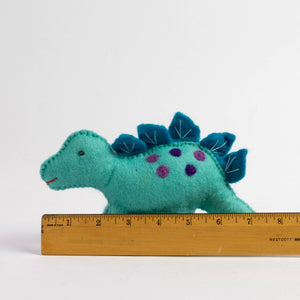 Felt Blue Baby Dinosaur