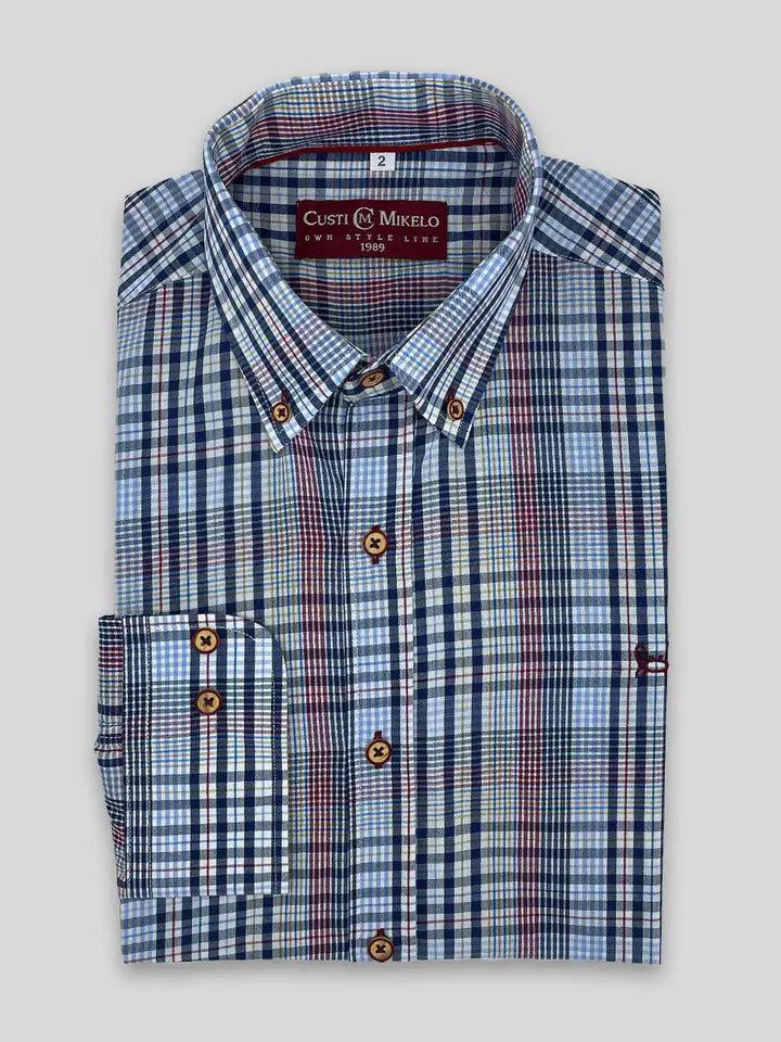 Zamora Plaid Shirt - Reservoir