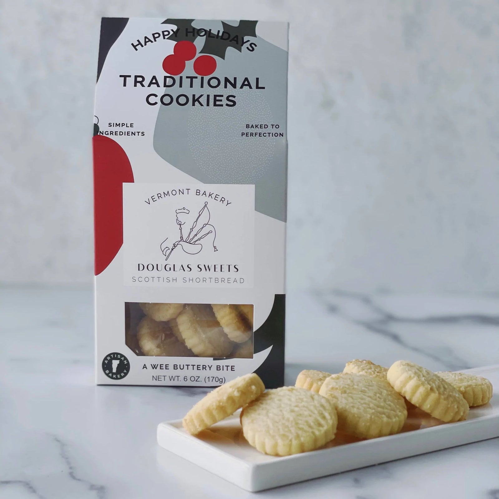 Holiday Shortbread Cookies